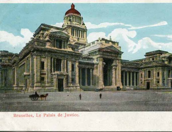 Bruxelles, Palais de Justice, ca. 1900