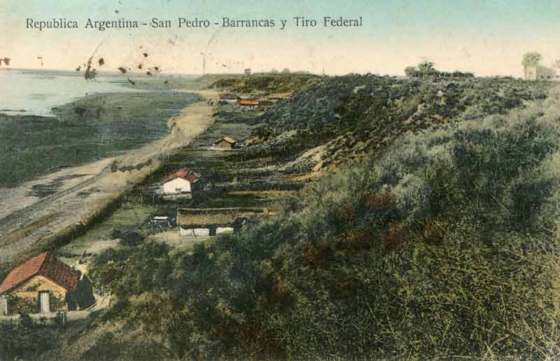 San Pedro, Rep. Argentina, Barrancas y Tiro Federal